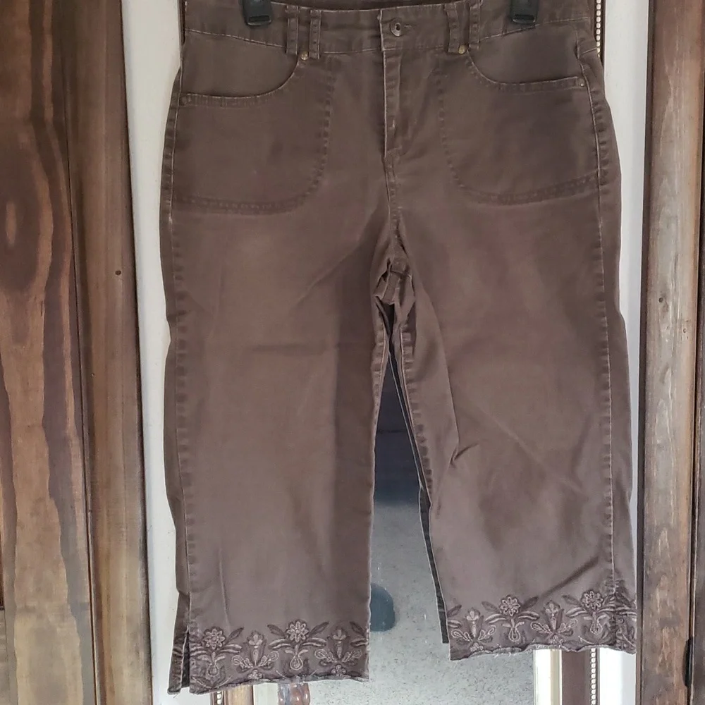 Gloria Vanderbilt capri pants - Picture 1 of 7
